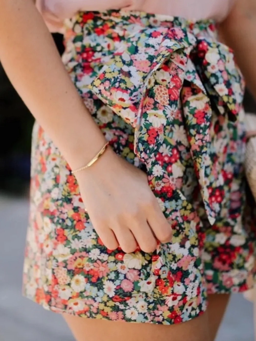 J. Crew x Liberty Tie-waist Short Thorpe Floral Women Romantic Preppy Sz 10 NWT